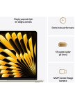Apple MacBook Air M4 24GB 512GB SSD macOS 15" Taşınabilir Bilgisayar Yıldız Işığı MC6K4TU/A